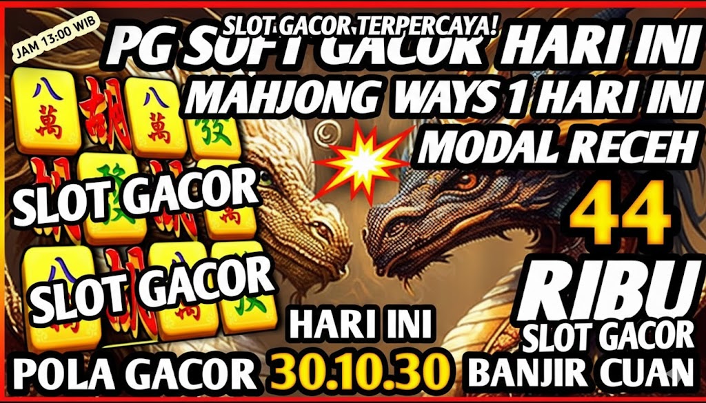 Cuma Modal Receh! Bocoran Strategi Mahjong Wins 3 Black Scatter yang Bikin Saldo Meledak 100%